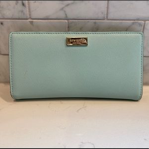 Kate Spade Light Blue Wallet